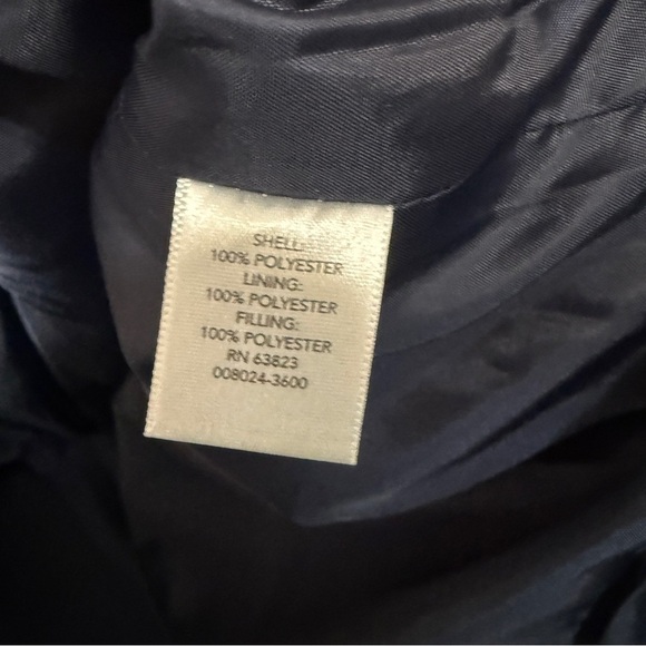 CJ Banks Puffer Vest in Navy and Red, size 2X, NWOT - Picture 8 of 9